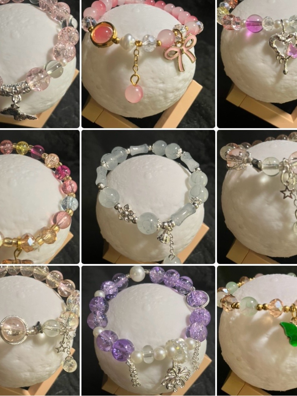 9 charm bracelets